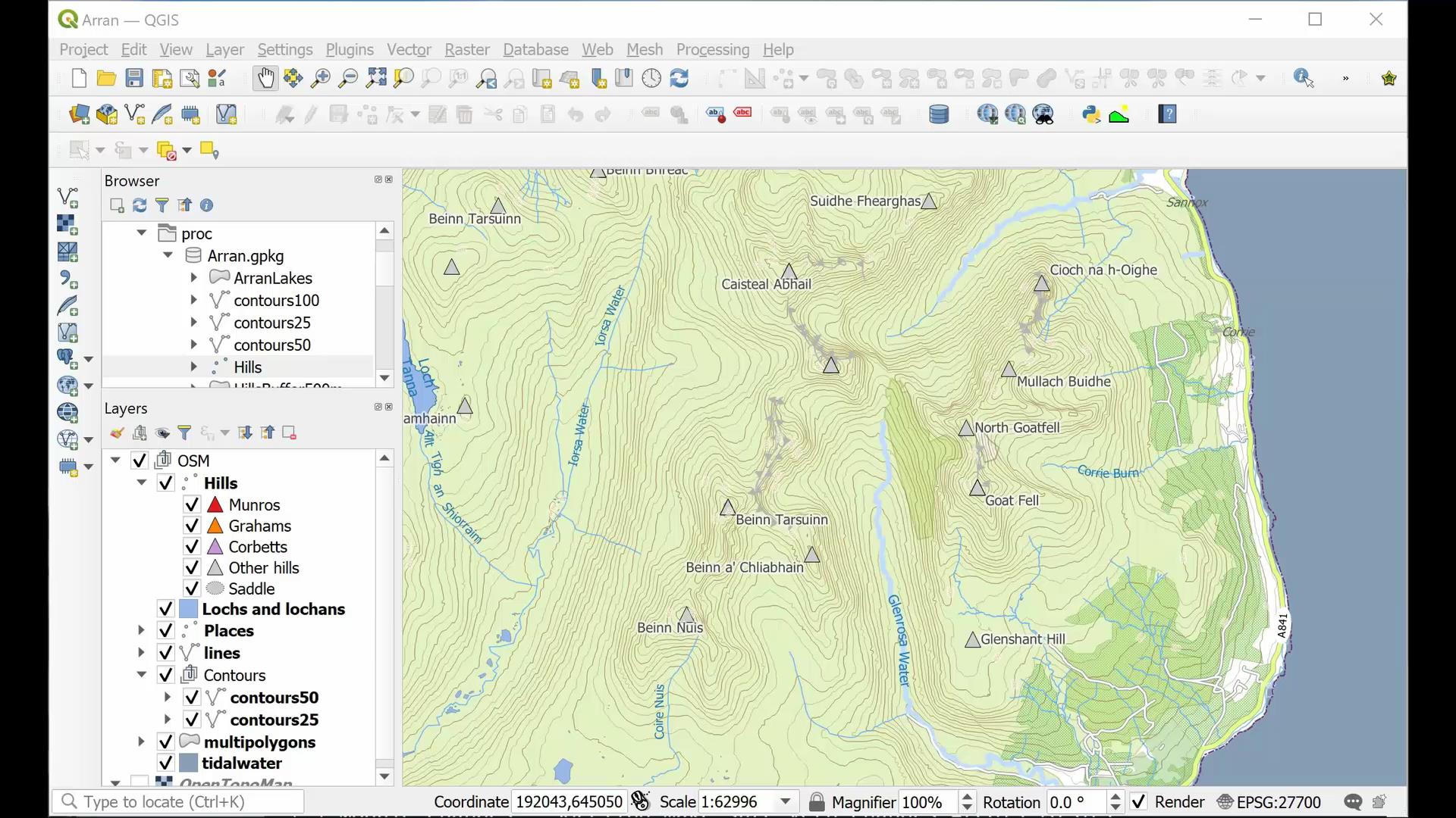 Creating A Print Layout In Qgis And Adding A Map View 7694