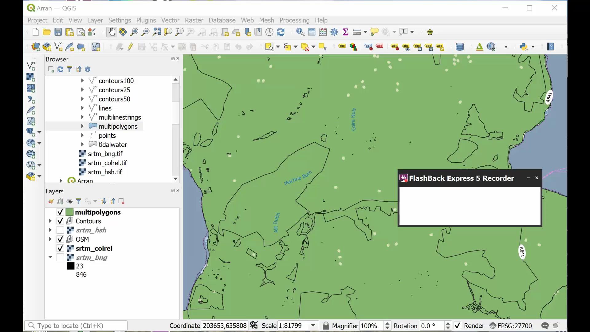 Making Vector Layers Transparent In QGIS