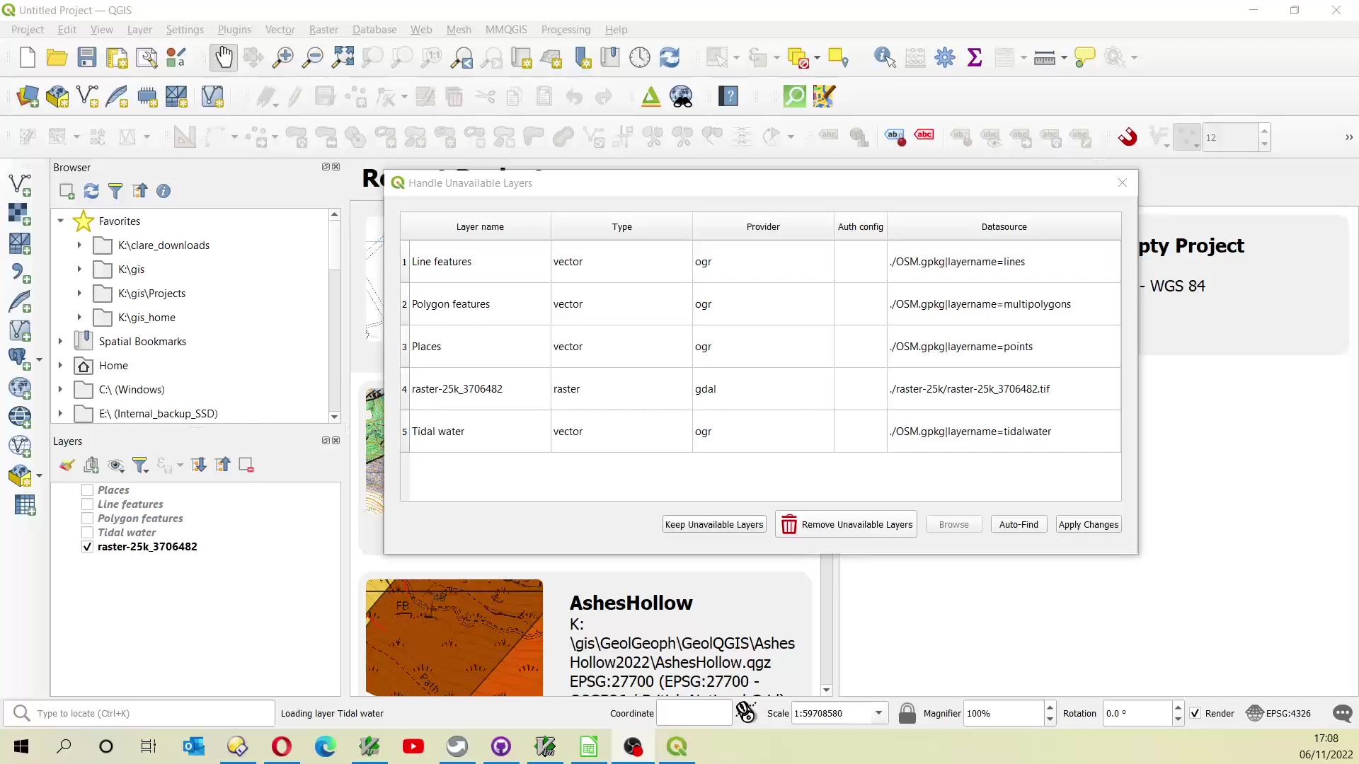 broken links excel