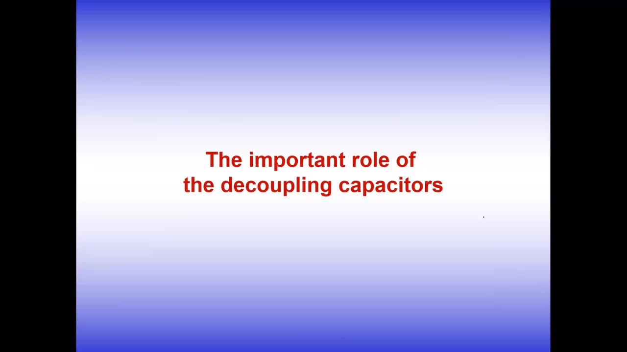 Decoupling Capacitors Circuit Diagram