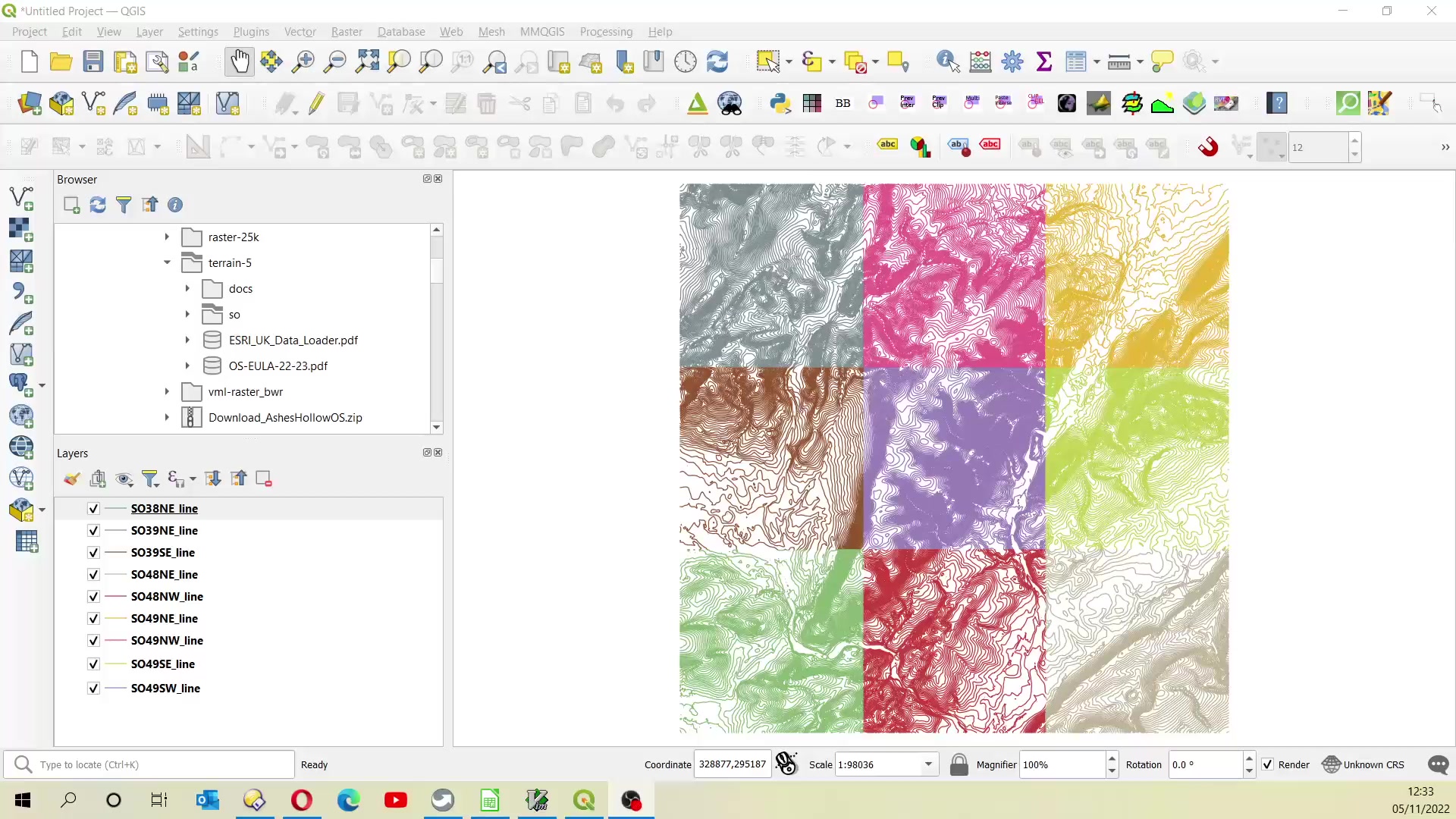 Merging Vector Layers In QGIS