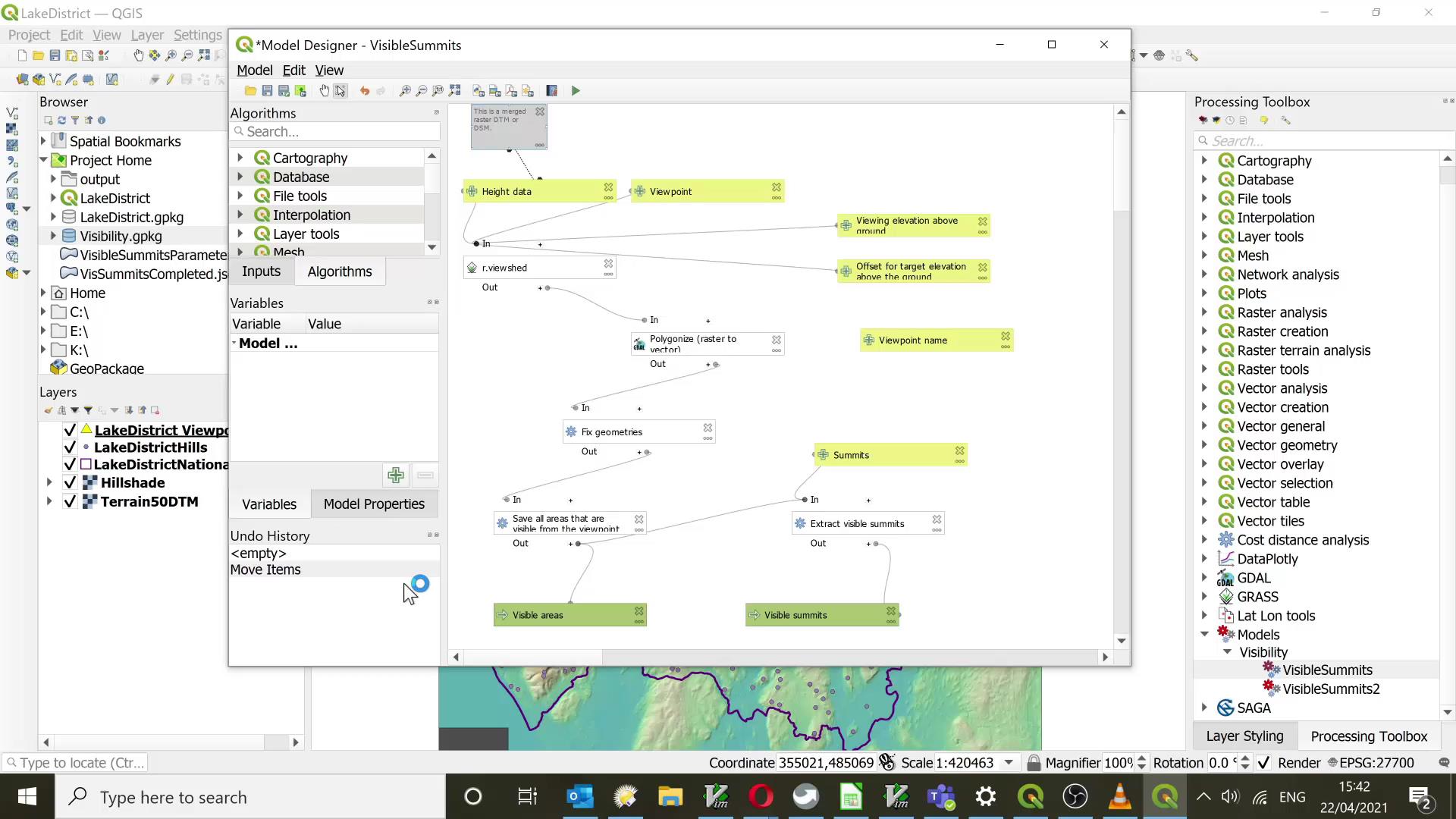 Documenting Graphical Models With Comments In QGIS