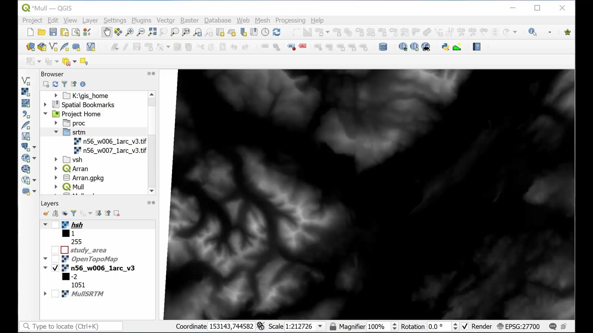 Checking Layer Properties In The Layers Panel In Qgis