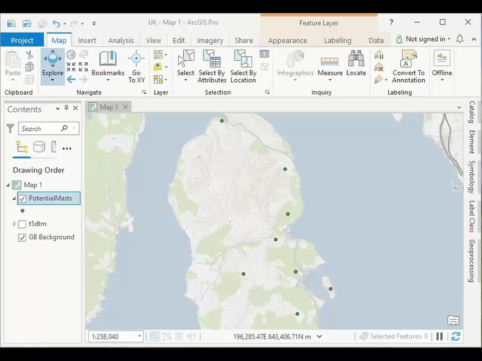 Adding a new field to a feature class in ArcGIS Pro